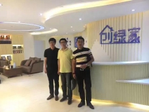熱烈祝賀蘇州龔總、陸總成功加入創綠家！