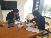 熱烈祝賀張總簽約創(chuàng)綠家江西省市級代理！